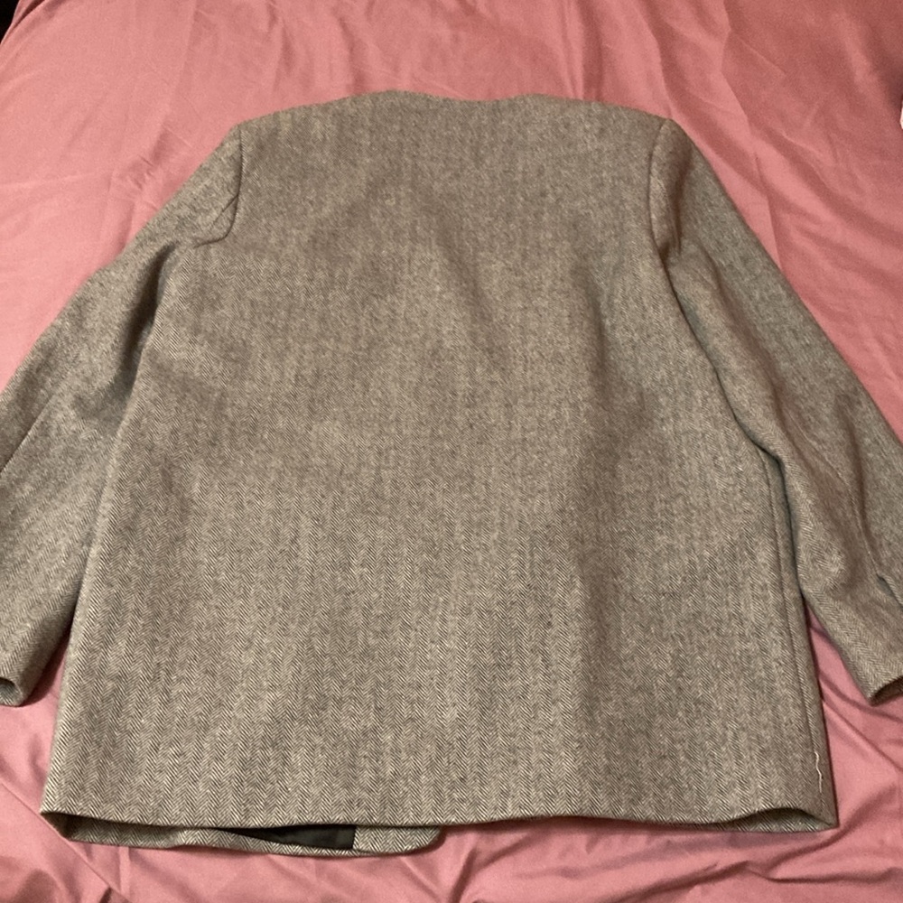 Mango Oversized Grey Blazer - image 5